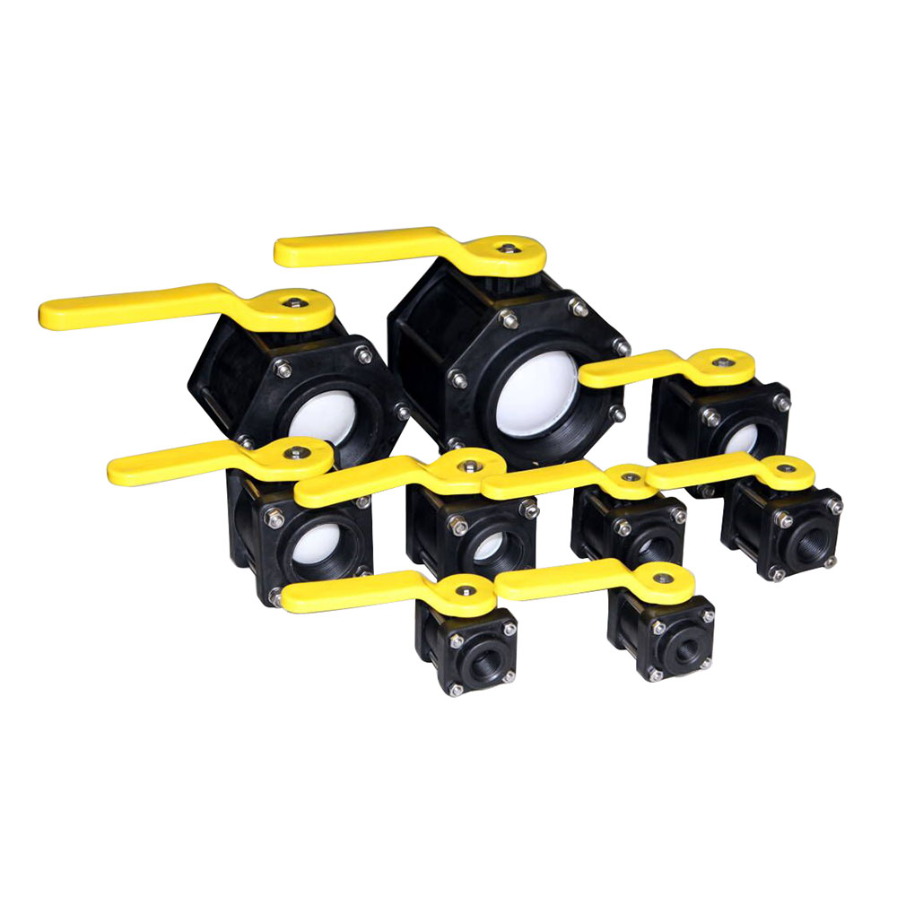 Valvola a sfera in PP